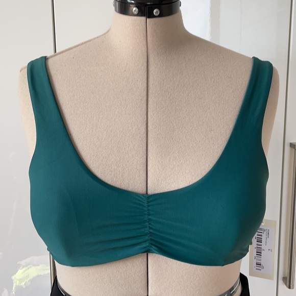 TORI PRAVER Bikini Top Sz L Color-Forest Size-Large NWT - Picture 3 of 12